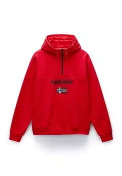 Толстовка с капюшоном BURGEE Napapijri, красный