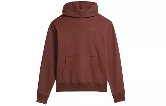 Толстовка с капюшоном BW BASICS унисекс темно-коричневый Adidas Originals, коричневый