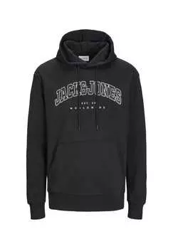 Толстовка с капюшоном Caleb Hoodie Jack & Jones, черный