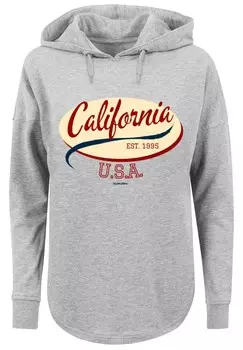 Толстовка с капюшоном CALIFORNIA F4NT4STIC, серый