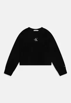 Толстовка с капюшоном Calvin Klein Jeans, черный