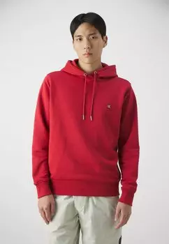 Толстовка с капюшоном Calvin Klein Jeans, красный