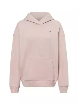 Толстовка с капюшоном Calvin Klein Jeans, розовый