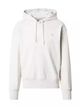 Толстовка с капюшоном Calvin Klein Jeans Sweatshirt, светло-серый