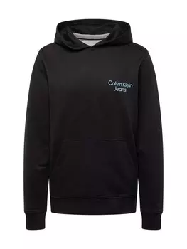 Толстовка с капюшоном Calvin Klein Jeans Sweatshirt, черный