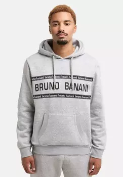 Толстовка с капюшоном CARRILLO Bruno Banani, серый