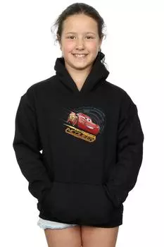 Толстовка с капюшоном Cars Lightning McQueen Disney, черный