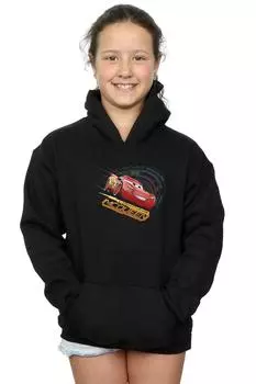 Толстовка с капюшоном Cars Lightning McQueen Disney, черный