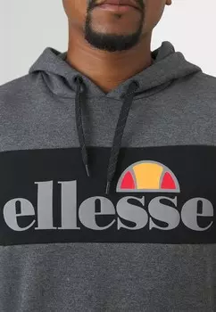 Толстовка с капюшоном CASLINO HOODIE Ellesse, цвет Mottled Dark Grey
