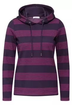 Толстовка с капюшоном CECIL Sweatshirt, морской синий