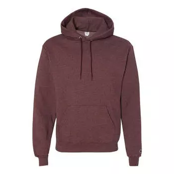 Толстовка с капюшоном Champion Powerblend, цвет maroon heather