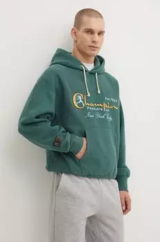 Толстовка с капюшоном Champion, зеленый