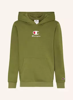 Толстовка с капюшоном Champion, зеленый