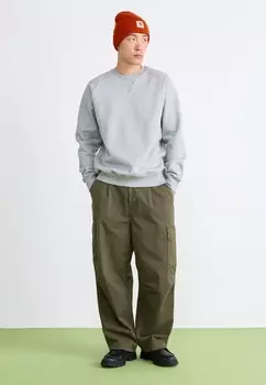 Толстовка с капюшоном CHASE Carhartt WIP, цвет Grey Heather/Gold