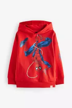 Толстовка с капюшоном «Человек-паук» Marvel (3–16 лет) Next, красный