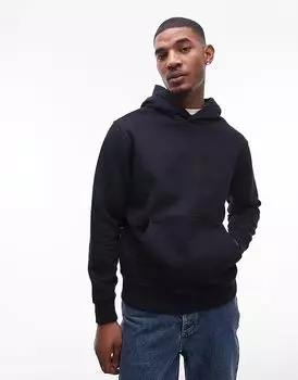 Толстовка с капюшоном черного цвета Mango