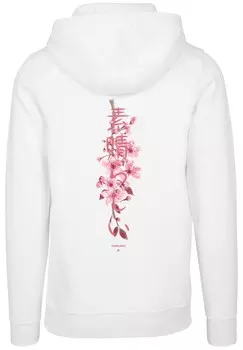 Толстовка с капюшоном CHERRY BLOSSOM F4NT4STIC, белый