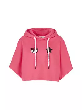 Толстовка с капюшоном Chiara Ferragni, розовый