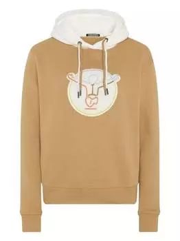 Толстовка с капюшоном Chiemsee, коричневый