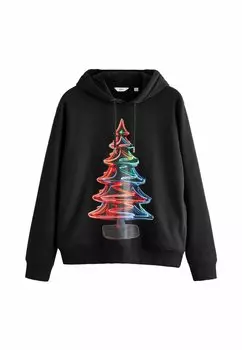 Толстовка с капюшоном CHRISTMAS Next, черный