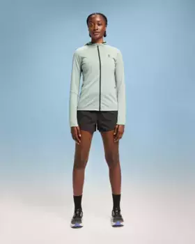 Толстовка с капюшоном Climate Zip On-Running, серый