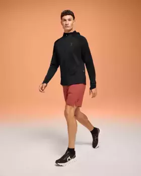 Толстовка с капюшоном Climate Zip On-Running, черный