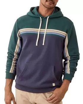 Толстовка с капюшоном Cloud 9 Varsity Marine Layer, мультиколор