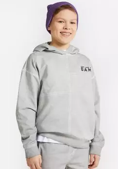 Толстовка с капюшоном Coccodrillo, серый