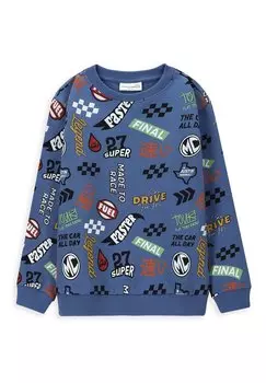 Толстовка с капюшоном Coccodrillo, синий