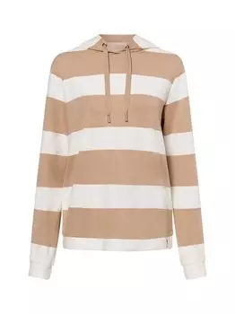 Толстовка с капюшоном Comma Casual Identity, бежевый