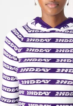 Толстовка с капюшоном CONNER 2nd Day, сиреневый