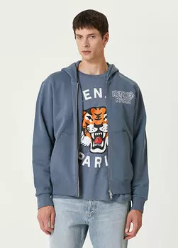 Толстовка с капюшоном Constellation Kenzo, синий