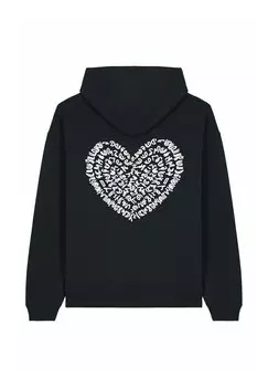 Толстовка с капюшоном CORAZON BACK EMBROIDERY - Sweatshirt Mira Paris, черный