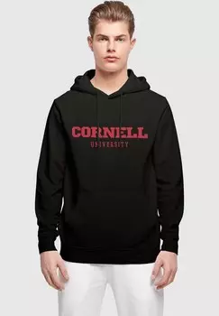 Толстовка с капюшоном CORNELL UNIVERSITY SCRIPT Merchcode, черный