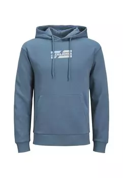 Толстовка с капюшоном CORP GRAPHIC Jack & Jones, синий