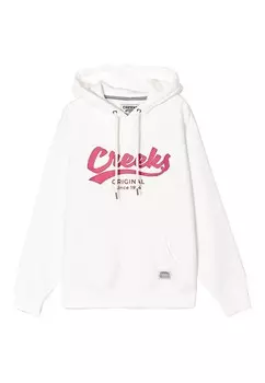 Толстовка с капюшоном Creeks, белый