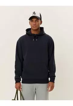 Толстовка с капюшоном CREW HOODIE Les Deux, темно-синий