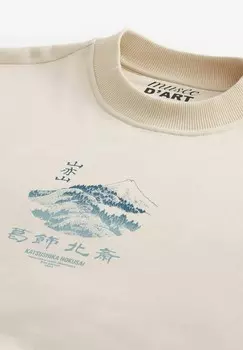Толстовка с капюшоном CREW NECK Next, бежевый