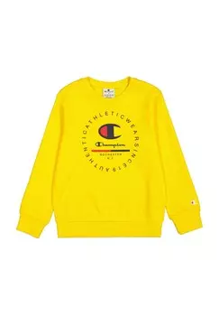 Толстовка с капюшоном CREWNECK GRAPHIC SHOP Champion, темно-желтый