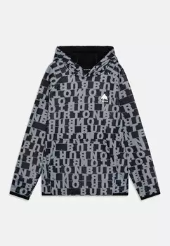 Толстовка с капюшоном CROWN LINED LETTERS UNISEX Burton, серый