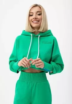 Толстовка с капюшоном CUL8R, зеленый