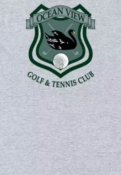 Толстовка с капюшоном CURB YOUR ENTHUSIASM OCEAN VIEW Henry Tiger, цвет Mottled Light Grey