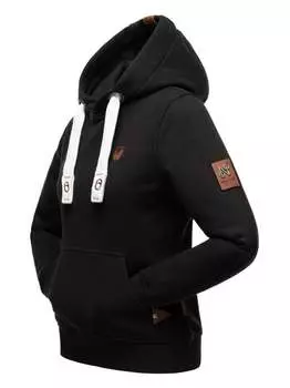 Толстовка с капюшоном damlaa Navahoo, черный