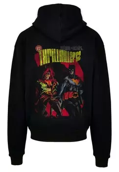 Толстовка с капюшоном DC COMICS BATMAN AND BATGIRL THRILKILLER F4NT4STIC, черный