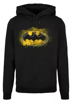 Толстовка с капюшоном DC COMICS BATMAN SPRAY LOGO F4NT4STIC, черный