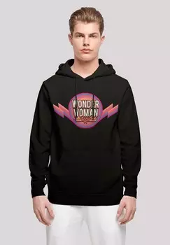 Толстовка с капюшоном DC COMICS RAINBOW LOGO F4NT4STIC, черный