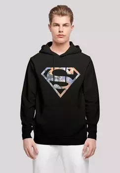 Толстовка с капюшоном DC COMICS SUPERMAN SUPERHELD F4NT4STIC, черный