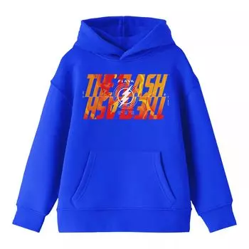 Толстовка с капюшоном DC Comics The Flash Clipping Image для мальчиков 8–20 лет Licensed Character