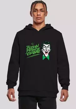 Толстовка с капюшоном DC COMIS SUPERHELDEN BATMAN JOKER THE CLOWN PRINCE OF CRIME F4NT4STIC, черный