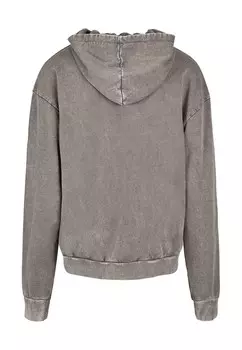 Толстовка с капюшоном DC ORIGINALS SUPERMAN SHIELD ACID WASHED ABSOLUTE CULT, темно-серый